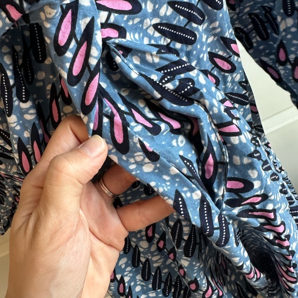 OFFURE Long Sleeve Wrap Dress - Picture 3 of 8